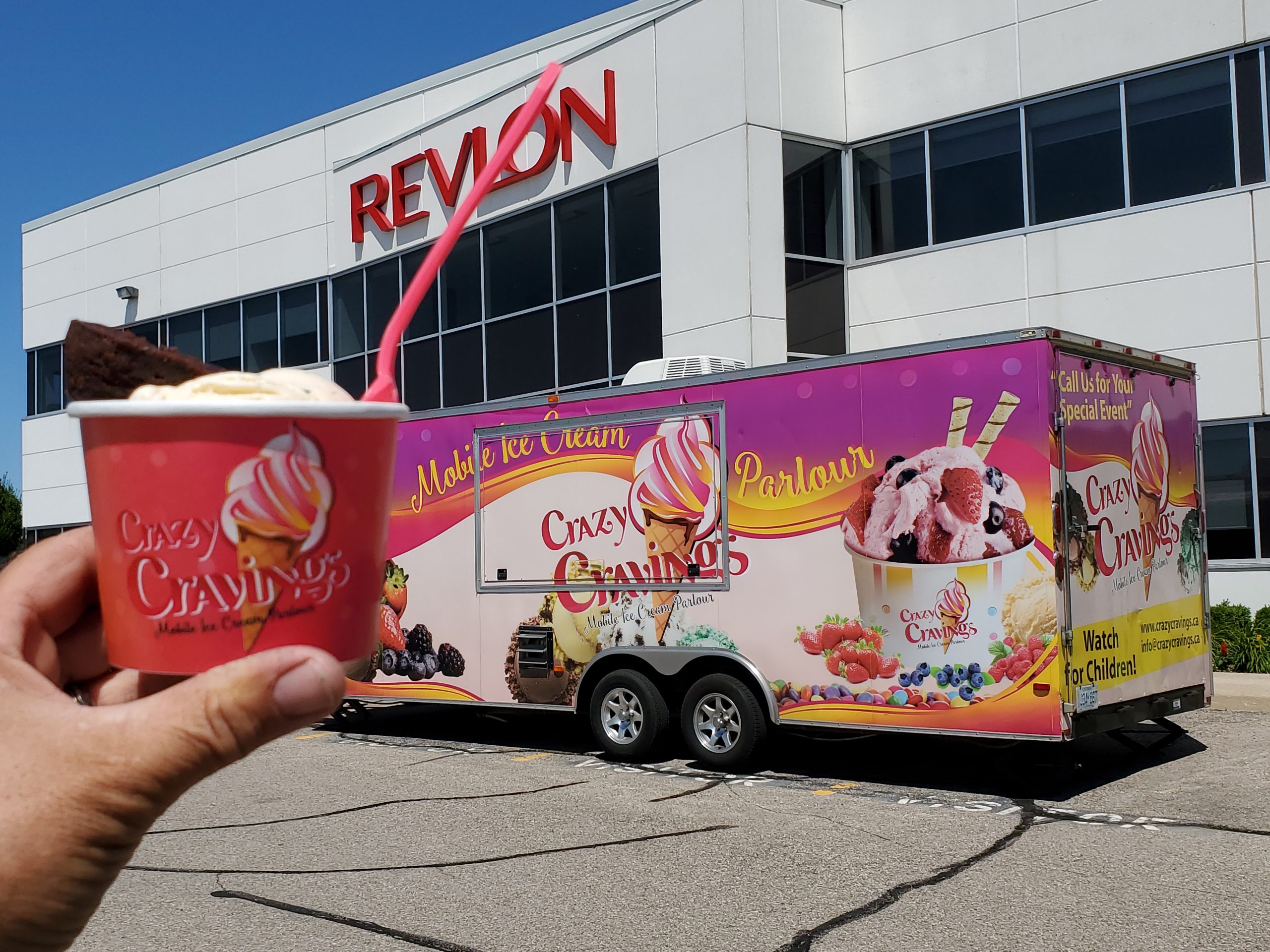 ice cream truck for mobile events